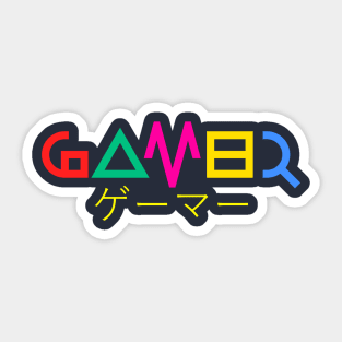 Gaming letters Sticker